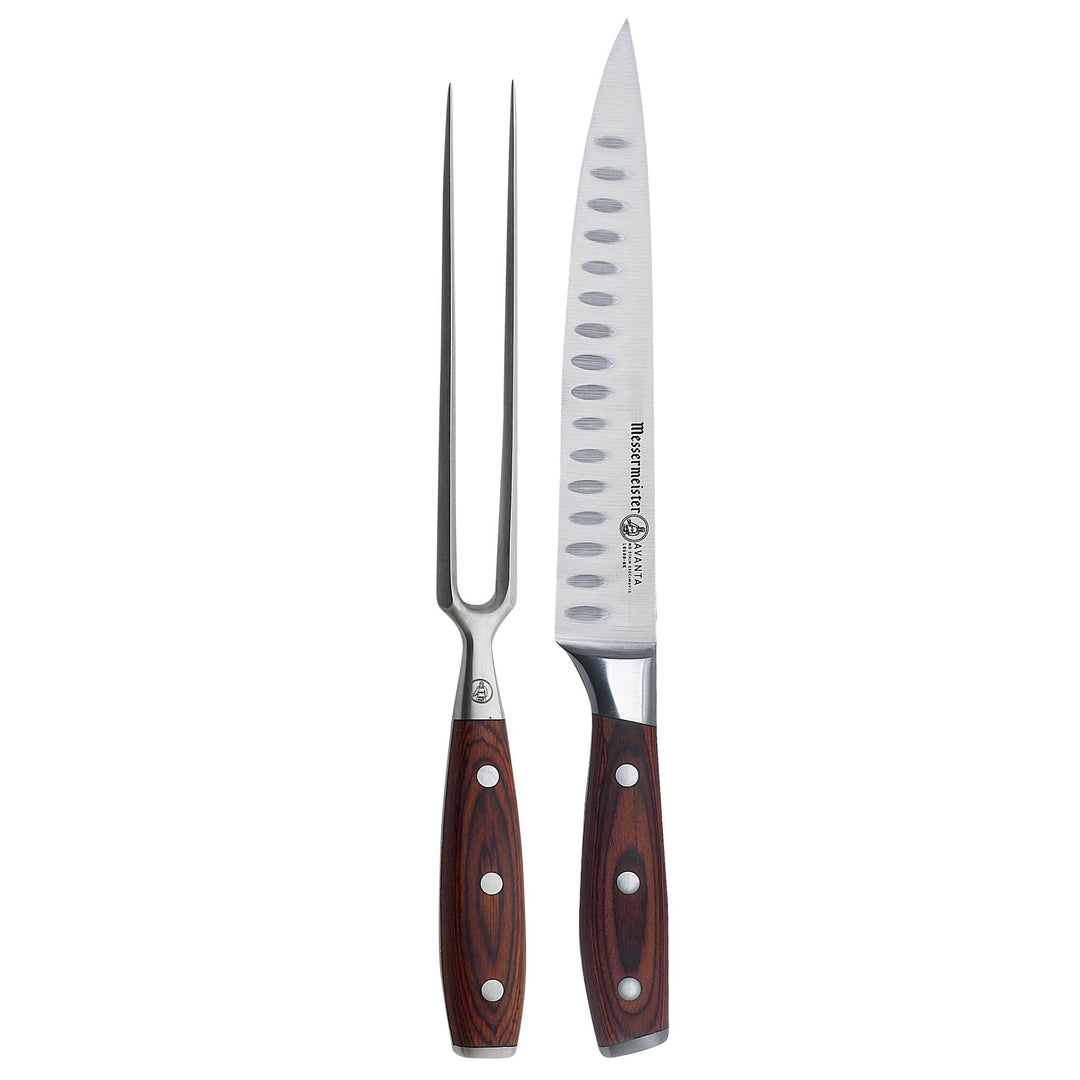 Personalized Avanta 2-Piece Carving Knife Set – German Steel with Pakkawood Handles